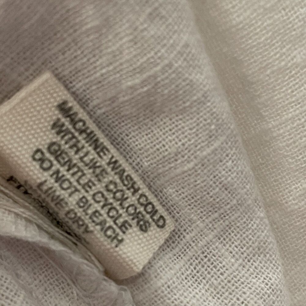 Rebellion White Embroidered Top Size L - Picture 5 of 10